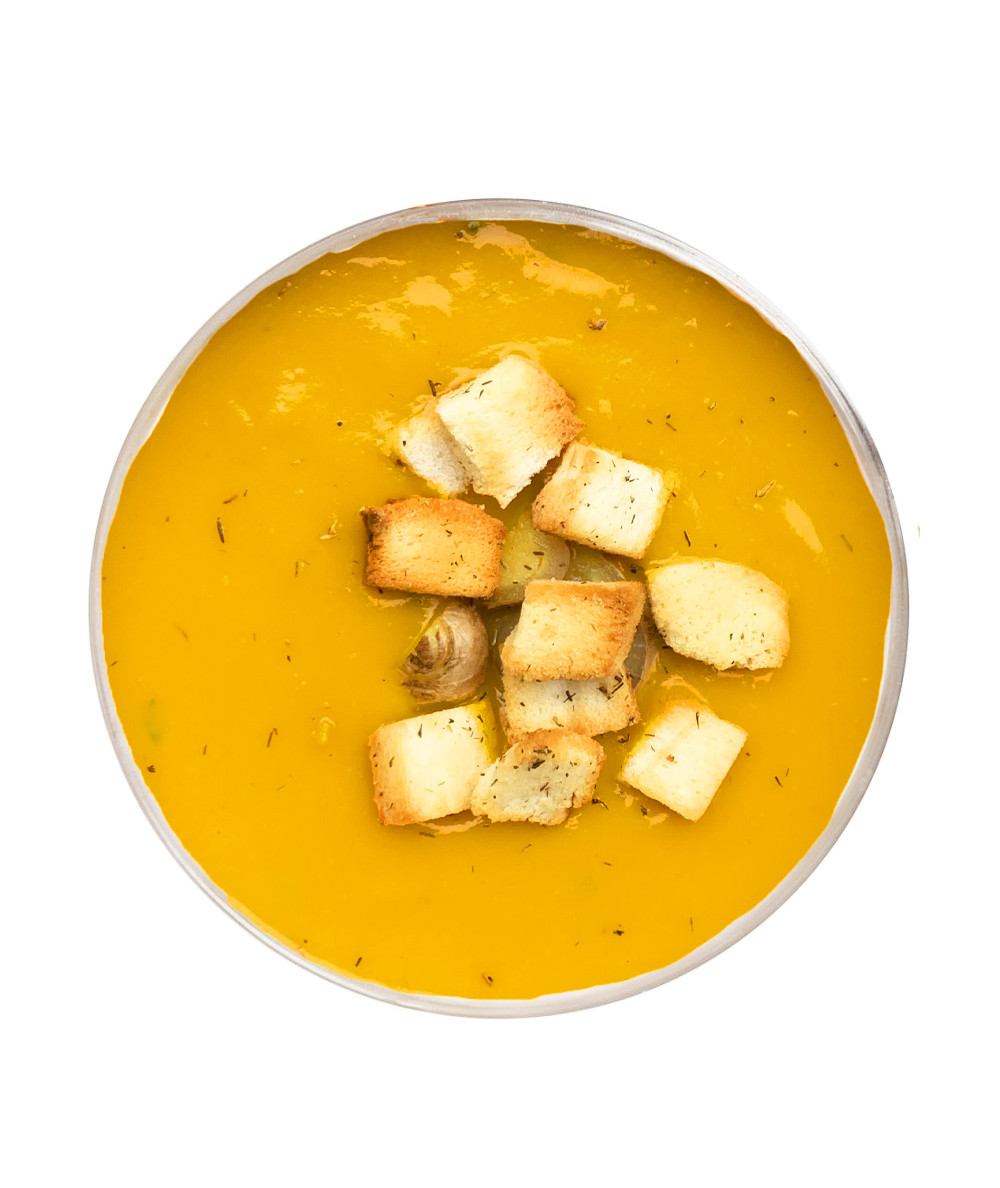 Crema de Pastanaga amb Cúrcuma i un toc de Gingebre