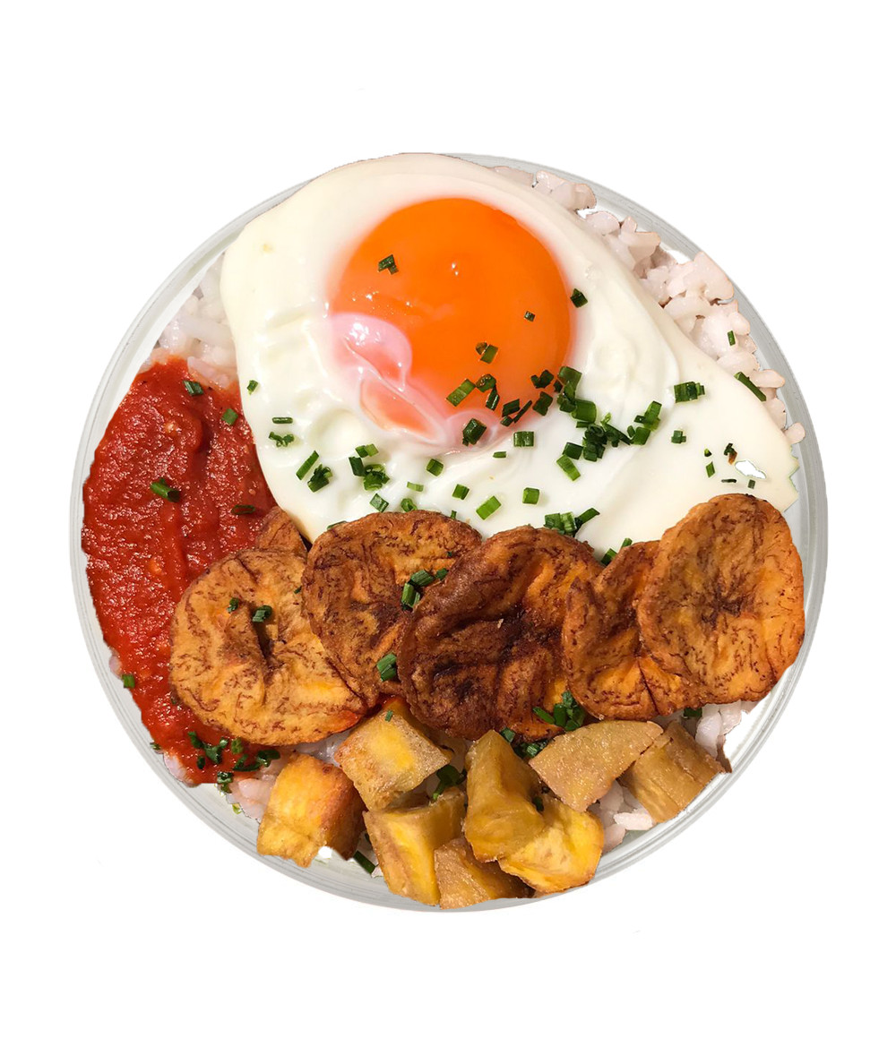 Arroz a la Cubana