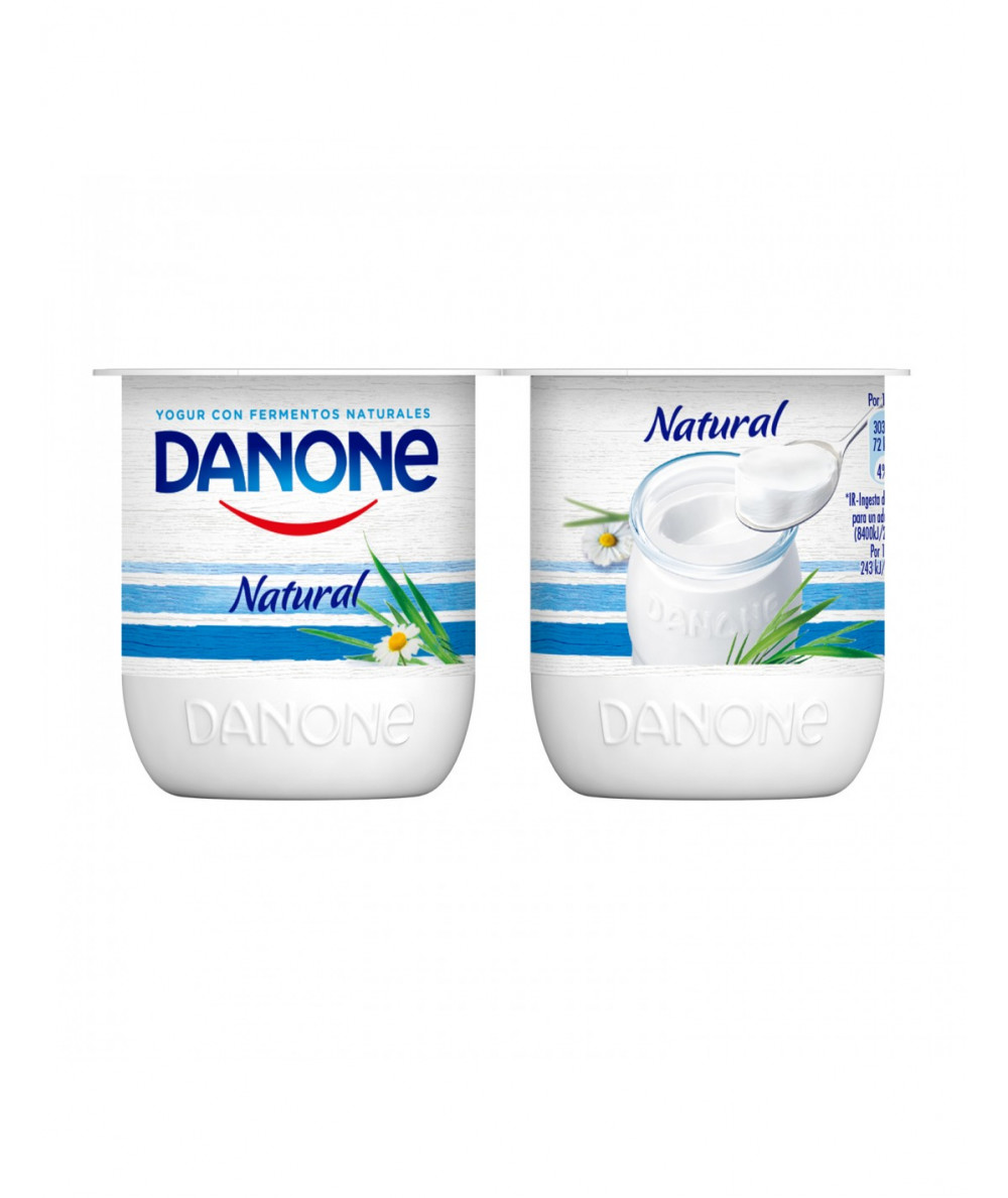 Yogur danone natural
