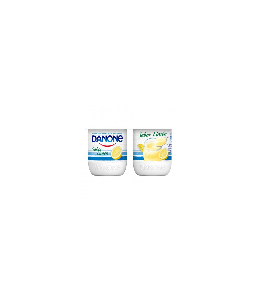 Yogur danone de limón