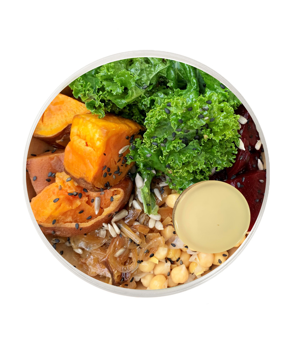 Autumn fall harvest salad