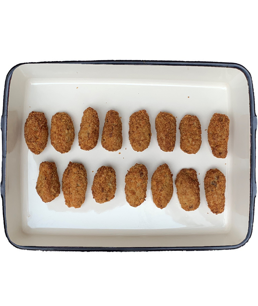 Croquetas de ceps veganas