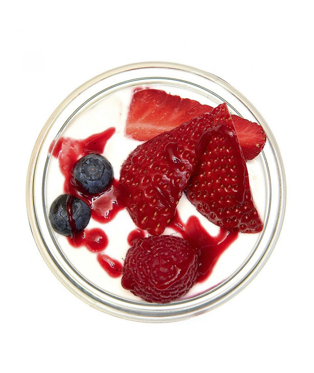 Yogur con fruta