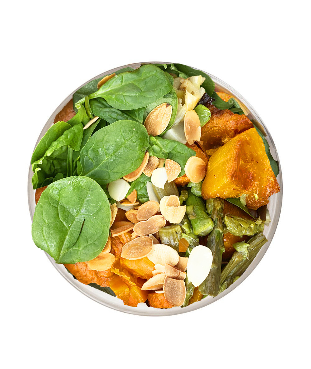 Ensalada de Calabaza con Romesco
