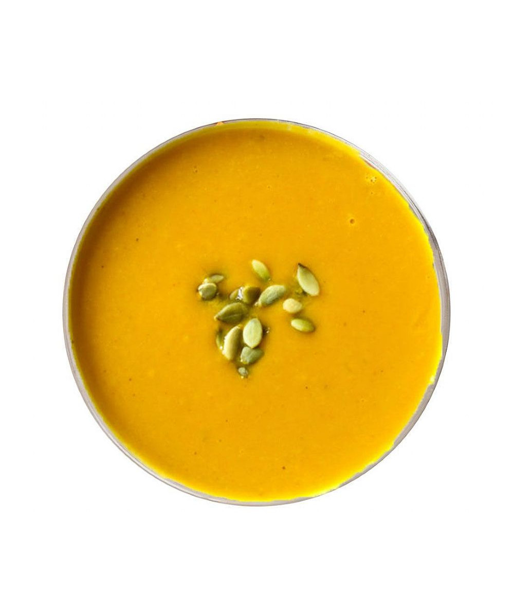 Crema de Calabaza con Naranja y Azafrán